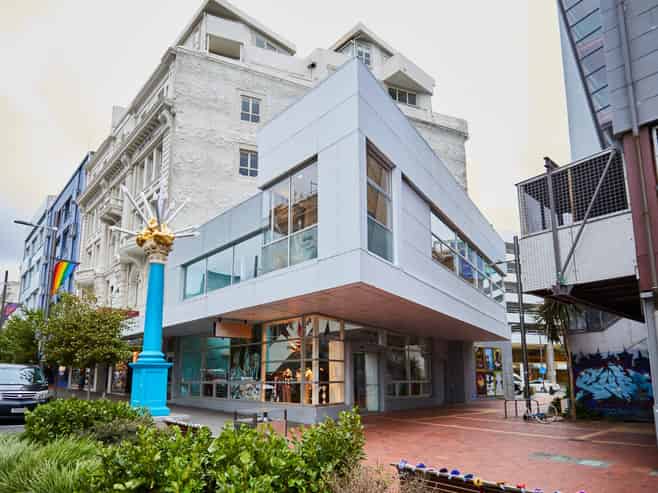 Beautiful Cuba Street retail