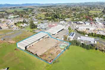 Heavy Industrial Facility with Dual Gantry Cranes