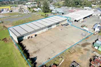 Heavy Industrial Facility with Dual Gantry Cranes