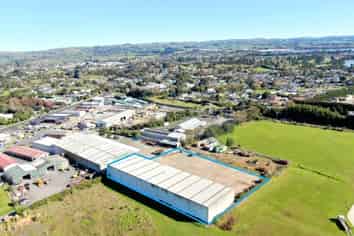 Heavy Industrial Facility with Dual Gantry Cranes