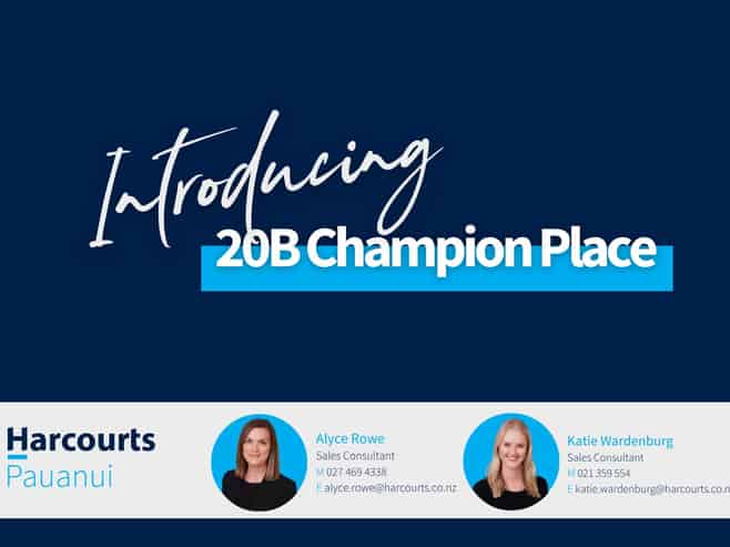 20A & 20B Champion Place, Pauanui