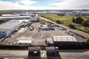 Large Industrial Yard & Workshop – Whakatu