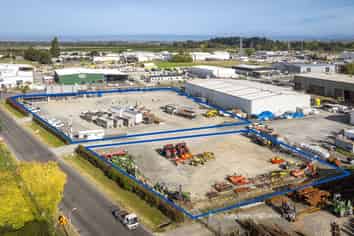 Large Industrial Yard & Workshop – Whakatu