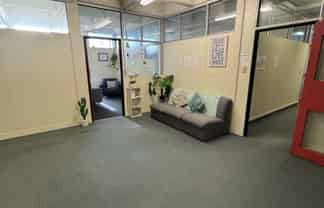 Corner Office with Separate Entrance
