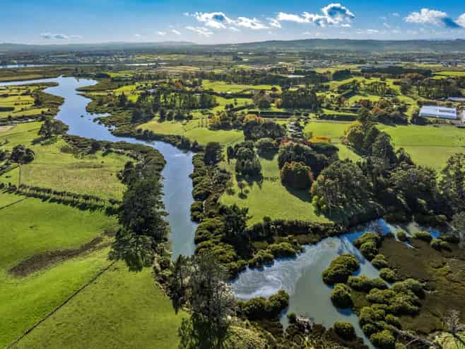 Future urban landholding with estuary frontage