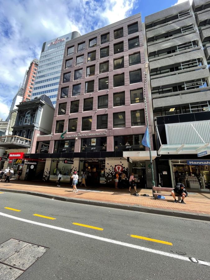 Lambton Quay Office Gross Rent - $55,265 + GST pa