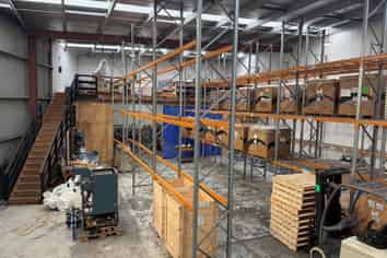Warehousing with yard area and small offices