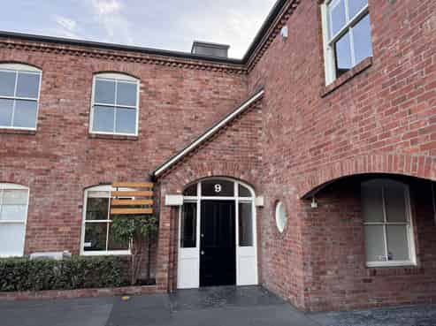 Larger character office with on-site parking