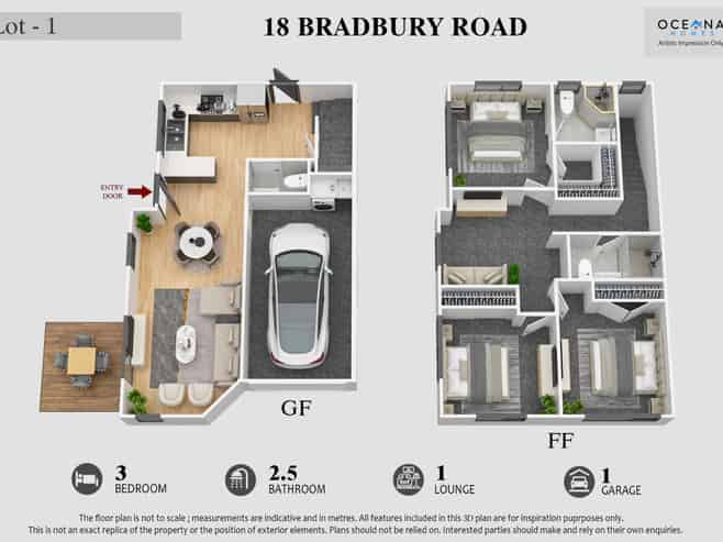 2/18 Bradbury Road, Botany Downs