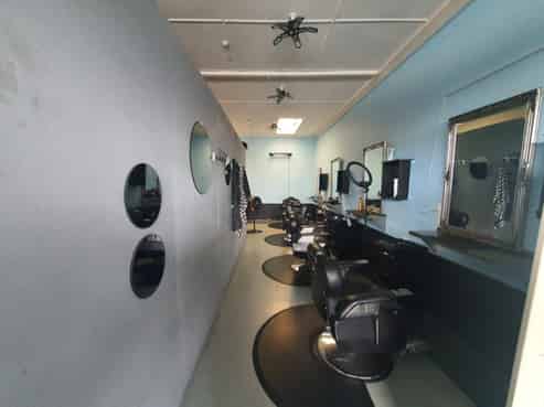 Profile position for barber or salon operators