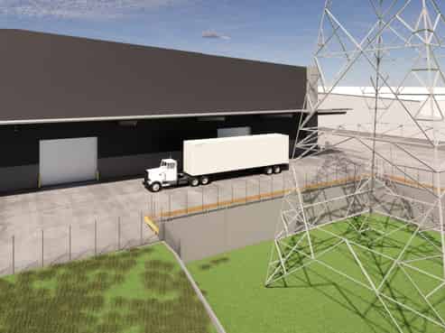 3,566sqm New High Stud Warehouse + Canopy