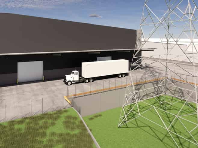3,566sqm New High Stud Warehouse + Canopy