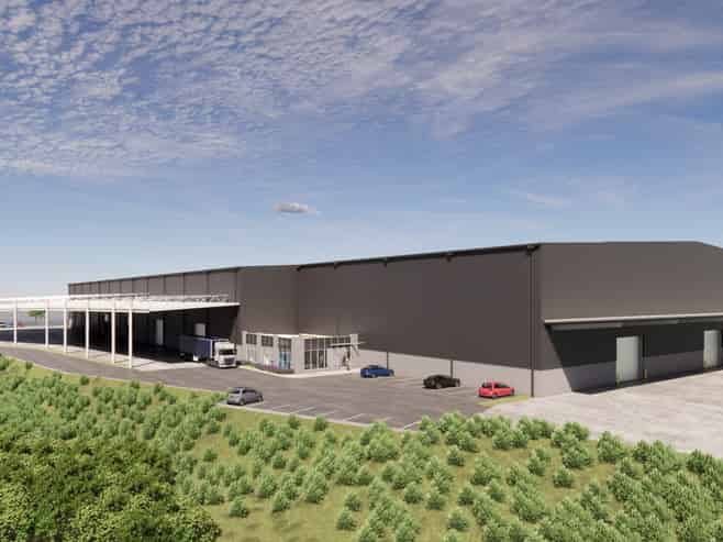 3,566sqm New High Stud Warehouse + Canopy