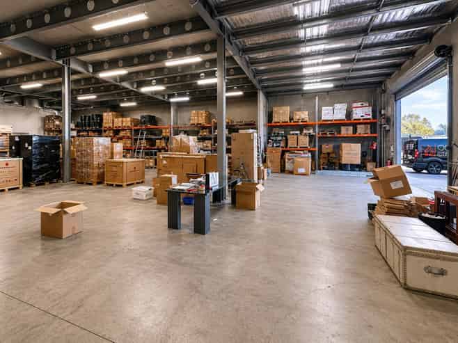 Functional 480sqm warehouse