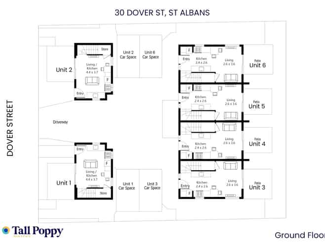 1-6/30 Dover Street, Saint Albans