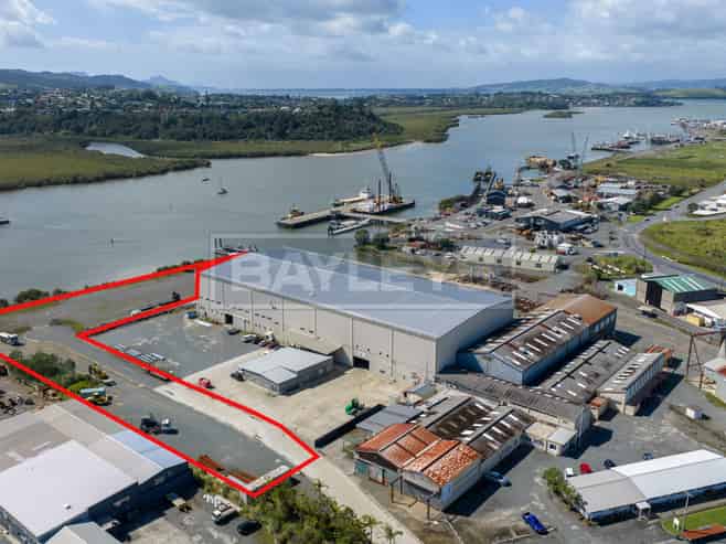 Metaled yard for lease – Port Whangarei