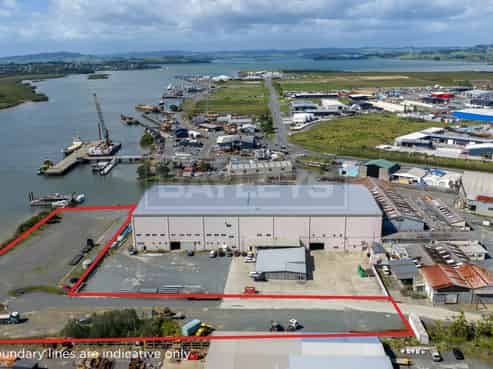 Metaled yard for lease – Port Whangarei