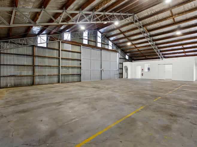 Tidy industrial warehouse on Austin Street
