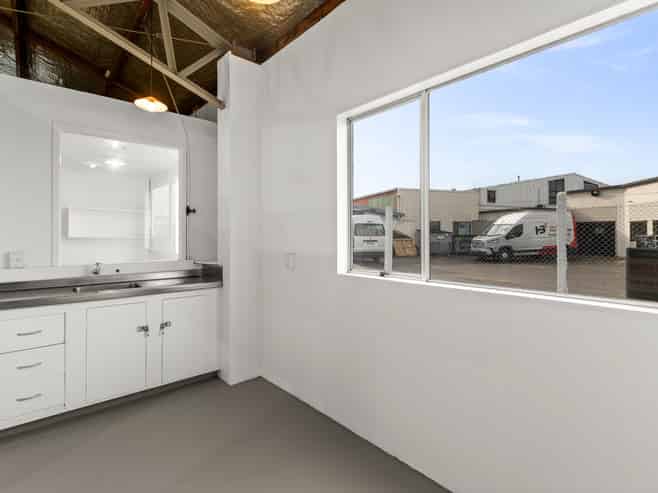 Tidy industrial warehouse on Austin Street