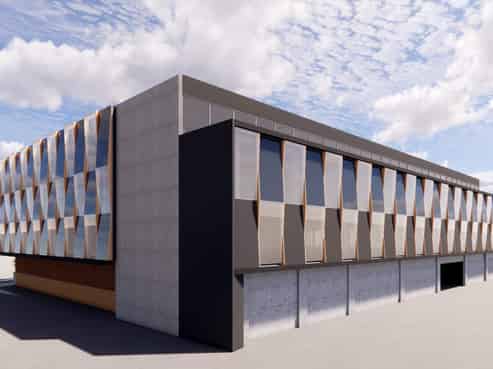 A New Benchmark for Large-Scale Office in Te Rapa