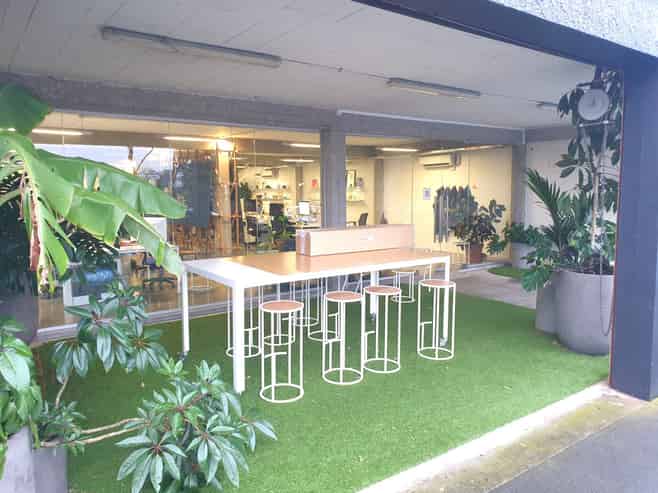 Ground Level Character Space with Industrial Edge