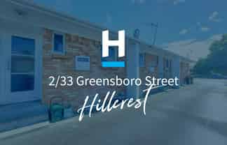 2/33 Greensboro Street, Hillcrest