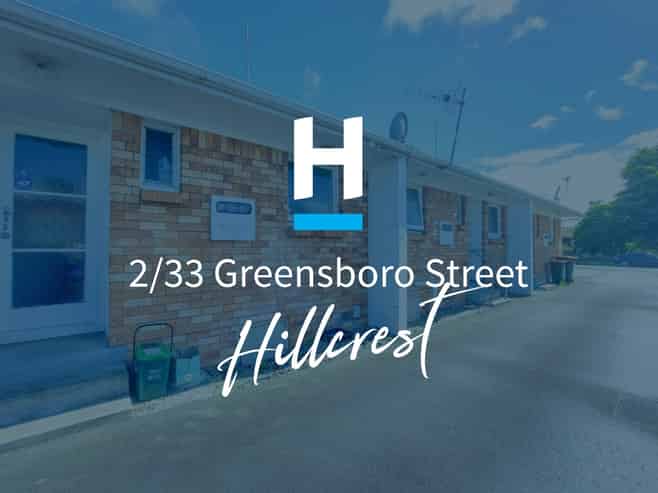 2/33 Greensboro Street, Hillcrest