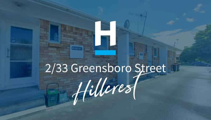 2/33 Greensboro Street, Hillcrest