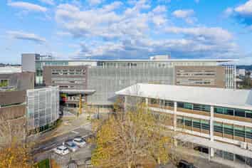 Prominent Office Opportunity with Expansive Deck