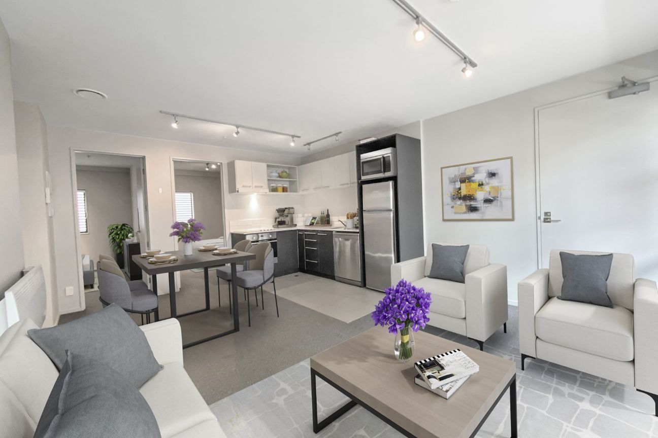 Welcome to apartment 2.08 in the Detroit Apartments - Aanzicht 2