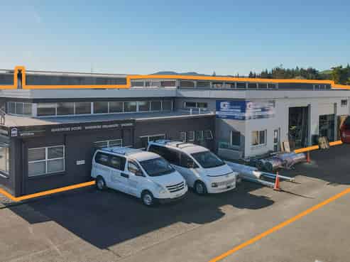 Commercial high-profile site 