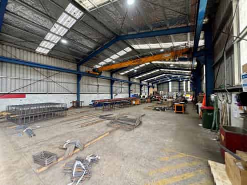 Waiwhakaiho warehouse with gantry