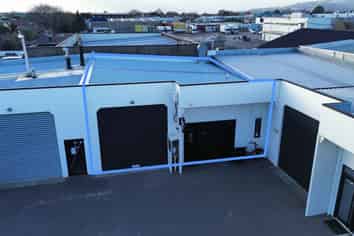 Commercial kitchen with storage