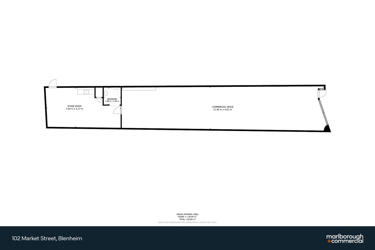 Iconic 120sqm Corner Retail: Market St/Maxwell Rd – pohled 4