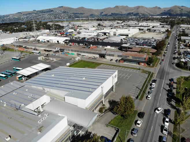 Built for manufacturing, storage and distribution