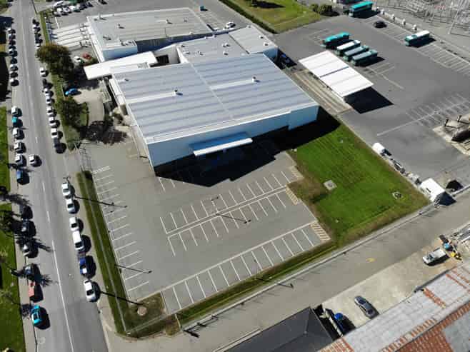 Built for manufacturing, storage and distribution