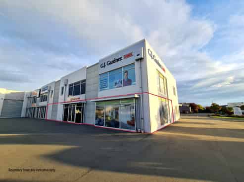 Ground floor showroom and office now available