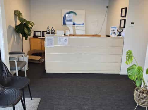 Modern commercial space for lease.