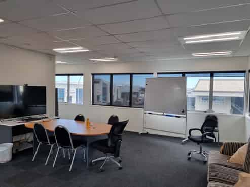 First floor offices with ground floor storage