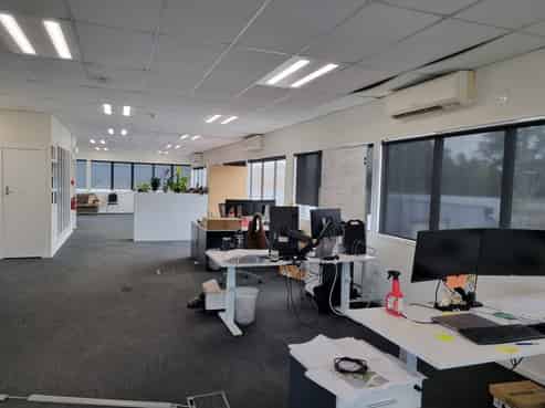First floor offices with ground floor storage