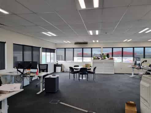 First floor offices with ground floor storage