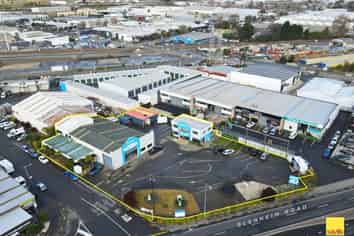Prominent Yard with Office & Warehouse