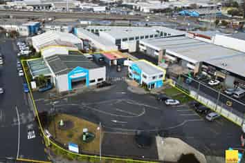 Prominent Yard with Office & Warehouse