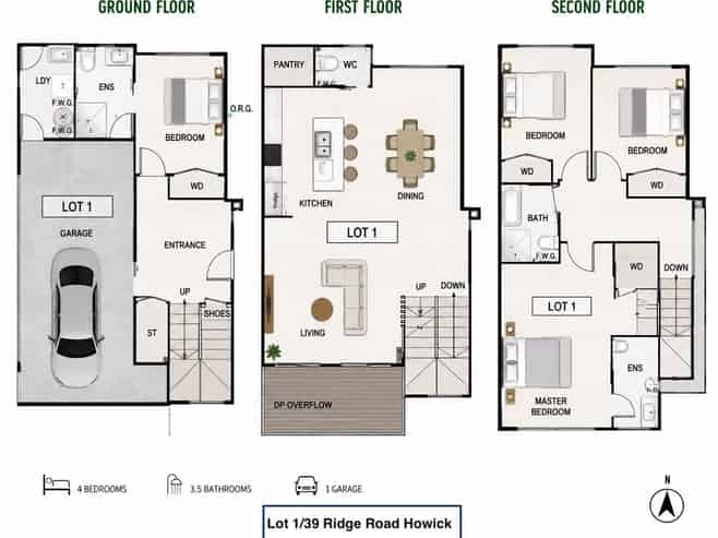Lots 1-5/39 Ridge Road, Howick