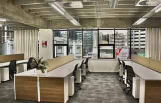 Turnkey workspace opposite the CRL