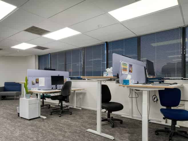 Well-appointed workspace in prime city fringe