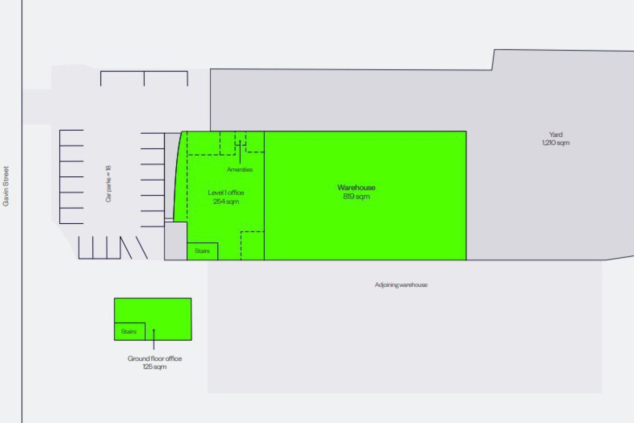 Standalone Industrial HQ | 819sqm Warehouse + Yard - Ansicht 4