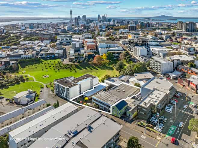 Consented Eden Terrace Site with Income - 2,279m²