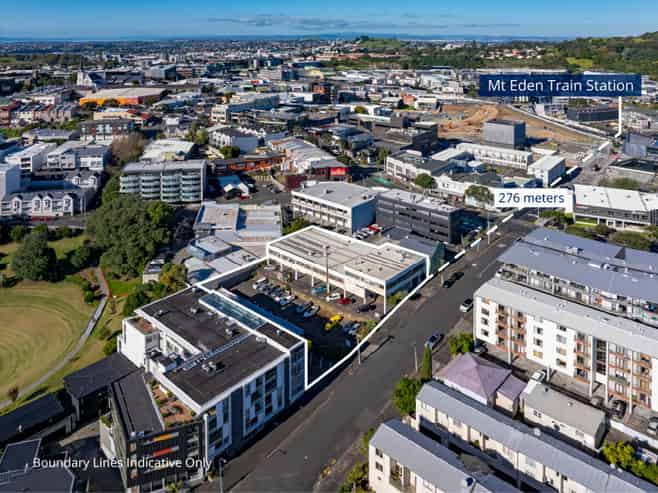 Consented Eden Terrace Site with Income - 2,279m²