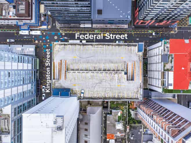 Freehold CBD Carpark Building next to SkyCity 
